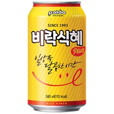 팔도 비락 식혜, 340ml, 24개