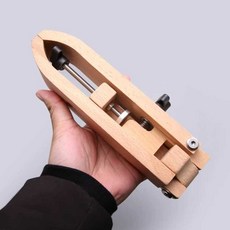 포니클램프 목공 클램프 가죽 공예 손 바느질 고정, 180도 식물성 태닝 가죽 클램프, 1개