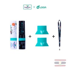 泰生活 泰國 Peppermint Inhaler 鼻通 限量版 鍵帽套裝 2隻鼻通組合 特別造型, 1個, 黑色加強版+原味花香+脖子掛繩+鍵帽*2