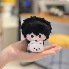 원피스 애니메이션 캐릭터 봉제 인형 10cm 장식, 로우