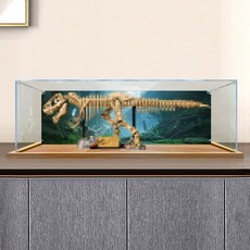 피규어케이스 대형 피규어 장식장 공룡 전시 케이스 투명 보관함 전시장 아크릴, A.나무베이스 2mm