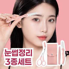 [예쁜 눈썹템]제하스 깔끔하게 눈썹 정리 3PCS, 1개, 코랄 핑크