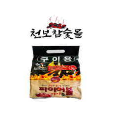 파이어볼 1kg 야자숯 조개탄 숯 불쏘시개 포함 카본텍 캠핑용 펜션용 구이용 1kg, 1개