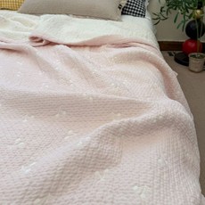 시원한 거즈 이불 여름 담요 블랭킷 에어컨 쿨링 라이오셀 냉감 싱글 Q