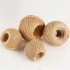 고양이 스크래쳐 실 로프 재료 DIY 삼끈 실타래 삼줄, 1개, 5mm 30m
