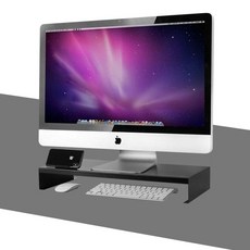 듀얼모니터받침대 NM 모니터 받침대 메탈 거치대 선반 (중) 블랙 79000EA 1EA, 본상품