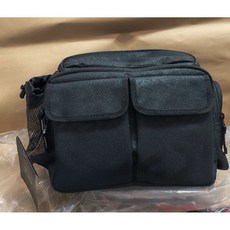 DAIWA 側背包(D) 釣魚包 黑色 聚酯纖維 34x23x16cm