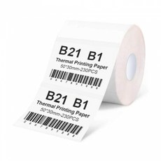 님봇 라벨지B 화이트 50X30mm