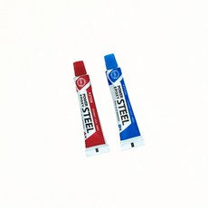 배관보수 다용도 스틸에폭시 금속보수제 접착제 간편사용 알루미늄 고무본드 타일 피혁 강력접착제 파이프 스틸재질 강력본드 접합 순간접착제 강력 풀 세라믹 금속파이프 철제 만능 석재, 1개