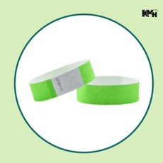 일회용 팔찌 10P 형광그린 입장팔찌 물놀이팔찌