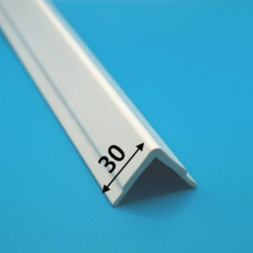 PVC몰딩 천장몰딩 카드코너몰딩 30x30(길이 2.4미터), 1개