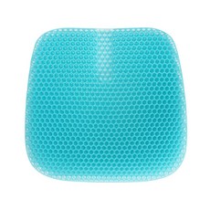 코마 5세대 벌집방석 실리콘방석 특대형 46 X 43X커버포함), 블루
