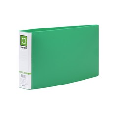 連勤 LC-911 PP 11孔直式電腦夾, 綠色, 1個