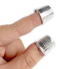 손가락 금속 바느질 보호 수예 골무