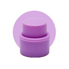 팽창식 진공 탄산음료 실러 소다 탄산 병 뚜껑 보호대 마개 압력 캡, 색상: 5. purple, 1개