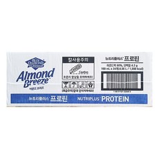 매일 아몬드브리즈 프로틴, 190ml, 24개