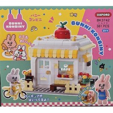 옥스포드 버니 콘비니 스쿨 블록 BK3743 OXFORD, 1개