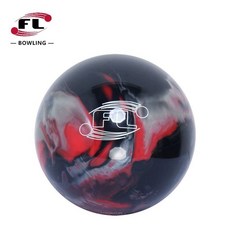 10파운드 볼링공 9파운드 무지공 초보자 남여공용, 1개, 블랙레드 8lb