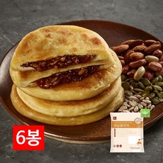 사옹원 옛날꿀호떡 1.6kg X 6봉 대용량 냉동 간편 디저트, 80g, 120개