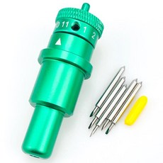 Graphtec 실루엣 카메오 4 5 플러스 프로 초상화 3 및 1pc 블레이드 거치대 그린 플로터 도 45/60