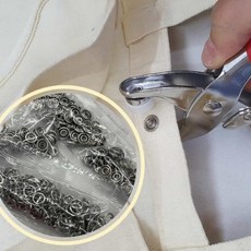 똑딱이 스냅단추 펀칭기 세트 옷단추달기