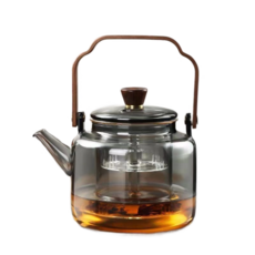 【阿瑟3C】台灣公司附發票 電陶爐 電陶爐 燒水煮茶爐 電子爐 家用電磁爐 小型電陶爐 靜音 燒水爐 不挑鍋, 加購1200ml透明色提梁茶壺, 便攜的, 546