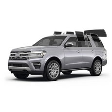 오토텍 DIY 자동차 창문 틴팅 키트 - 맞춤형 그늘막: 5% 10% 20% 35% 50% 70% 올사이드 및 백 윈도우용 자외선 차단 방풍 보호를 위한 프리컷 착색제, Black, Front Side Windows Only, 1개