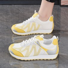 ANYOU 여성 발편한 심플 운동화 니커즈 경량 쿠셔닝 런닝화 운동화