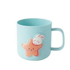 DFMEI 家用漱口杯簡約刷牙杯子洗漱杯學生情侶簡約刷牙套裝創意兒童牙缸, 1個, 淺藍色:301-400ml