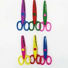 종이 레이스 핑킹가위 스텐 수공구, 1개, 기본