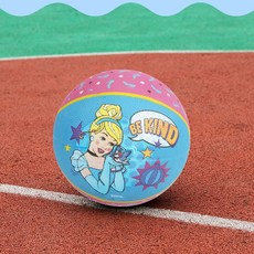 兒童橡膠籃球 運動玩具 幼兒園遊戲皮球 冰雪奇緣2 蜘蛛人卡通拍拍球 交換禮物 便宜玩具, 1個, 三號公主