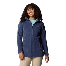 Columbia 여성용 벤튼 스프링 II 롱 풀 지퍼 플리스 후드 녹터널 스몰125242