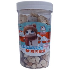 歐姆貓 原肉凍乾粒 雞肉鮪魚, 1個, 歐姆貓海陸原肉凍乾粒-雞肉鮪魚,袋裝25g