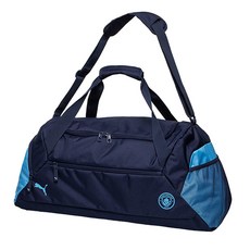 맨체스터 시티 팀 백 09166504 더블백, FREE, 네이비/팀라이트블루, 1개