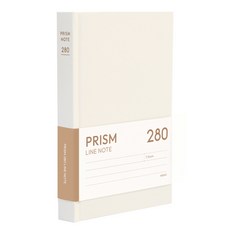 인디고 프리즘 280 라인 양장 노트 (B6 32절), 크림
