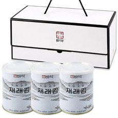 명품명장 바삭 두번구운 재래김세트(캔김세트)36gx3캔