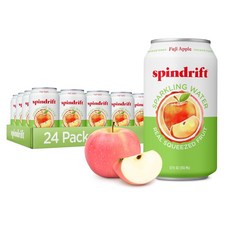 Spindrift 노히토 탄산수 355ml 24캔 4kcal, 후지애플