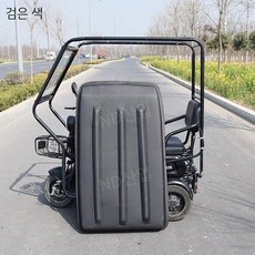 전기 창고 캐노피 커버 방수 햇빛 가죽 차단 지게차지붕 플라스틱, D. 복합 소프트탑 블랙 130x70, 1개