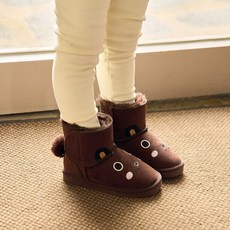 [스토] 리틀 베어 퍼부츠 - CHOCO