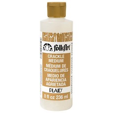 포크아트 크랙클 미듐 보조제, 1개, 59ml