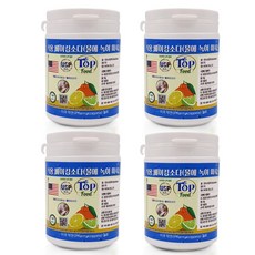 탑푸드(최상의식품) 식용 베이킹소다 200g 4개 미국약전 원료 (USP) 특허청 상표 등록