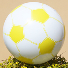 head bing 비치볼 중소형 30cm, 1개, 옐로우, 30mm