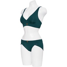 게스언더웨어 레더삼각라벨 딥브이 브라렛BGR 849252