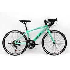 ML R193 24吋兒童彎把小鐵人鋁合金公路車, 湖水綠, 1個