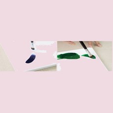 유화채색 아크릴화 작업용 긴손잡이 미술붓 8호