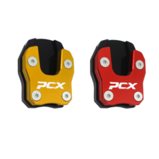 킹콩 혼다 PCX 18년 25년 확장 발판 사이드 스탠드클립 호환, 1개, 골드