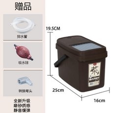 茶渣桶茶桶塑料廢水桶功夫茶臺桶家用排水桶小茶水桶 副廠商品, 1個