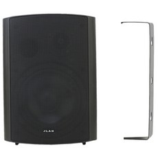 방수 스피커 BH-58 120W 외부용 야외용 벽걸이 스피커 LOW/HI 겸용 + 브라켓 포함 1통, 블랙