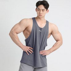 夏季新款純色訓練跨欄背心寬鬆運動健身無袖T恤打底衫男吊帶百搭