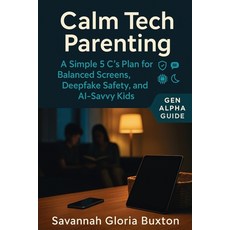 (영문도서)Calm Tech Parenting: A Simple 5 C's Plan for Balanced Screens Deepfake Safety ... Paperback, Isohan Publishing, English, 9781764272056